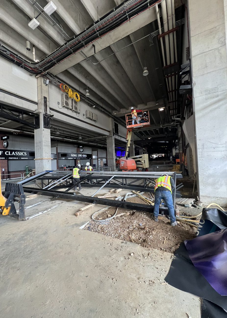 Concourse Renovations at M&T Bank Stadium