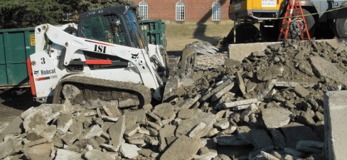 Bobcat owned by ISI Demolition