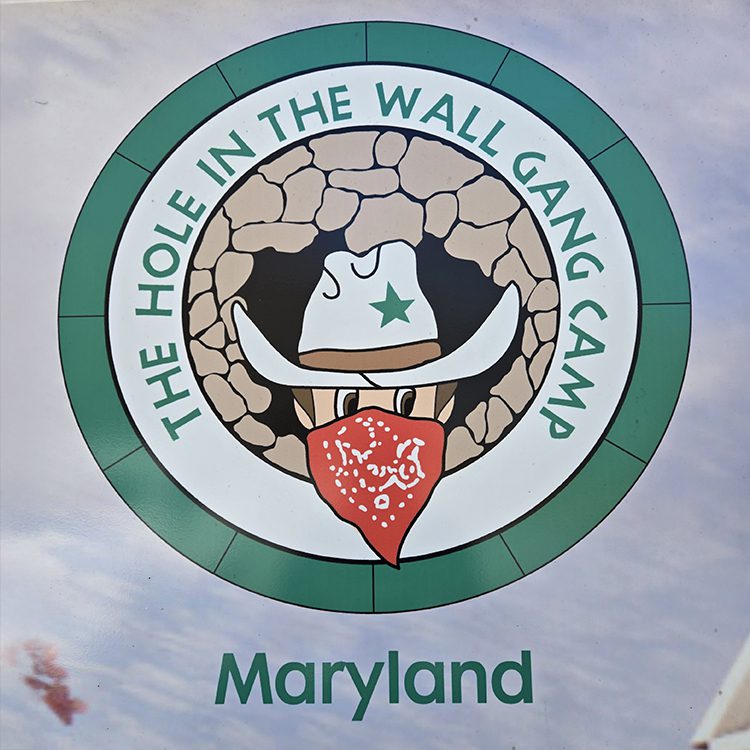 Hole in the Wall Sign Hole in the Wall Maryland Sign