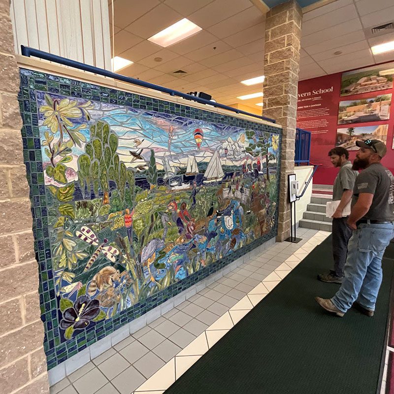 Original mural square The full mural