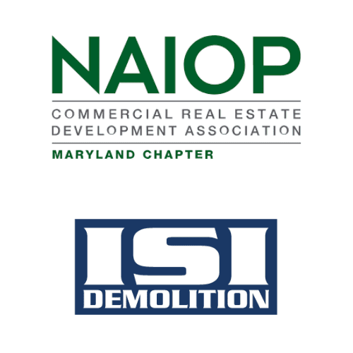 NAIOP Maryland Logo and ISI Demolition Logo