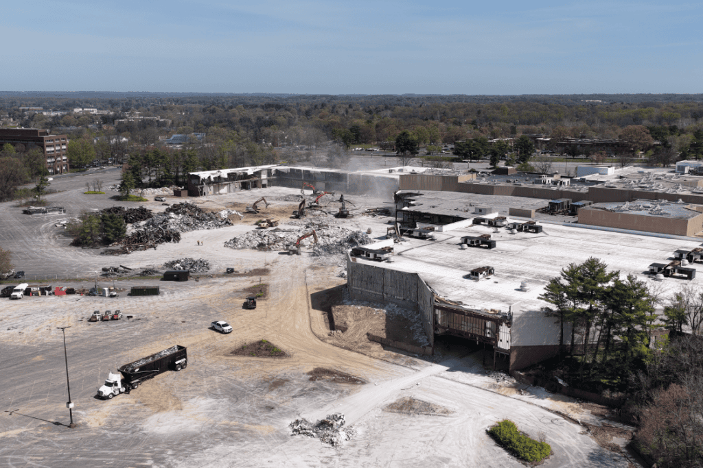 Lakeforest Mall Demolition in Maryland
