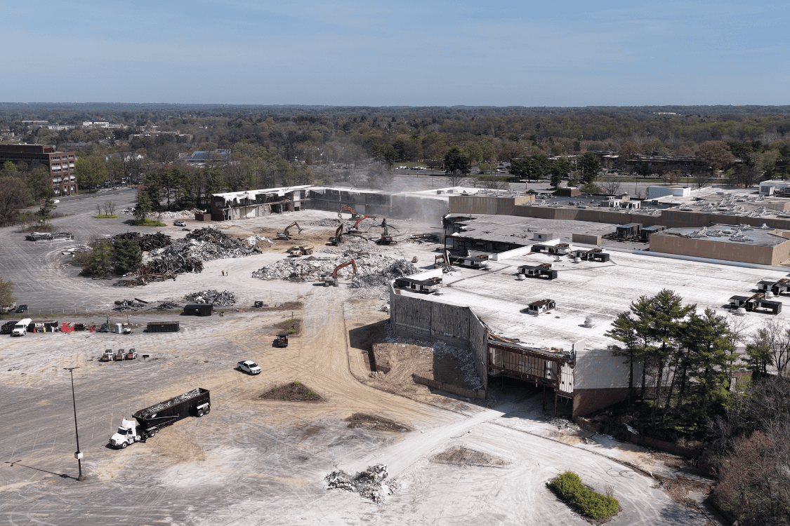 Lakeforest Mall Demolition in Maryland